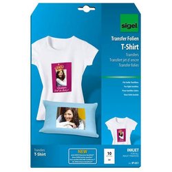 InkJet Transfer Folie für T-Shirts A4 für helle Textilien 10Bl
