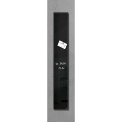 Glas-Magnetboard Sigel GL100 artverum 12x78cm schwarz