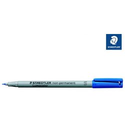Folienschreiber Lumorcolor non-permanent 0,4 mm wasserlöslich blau