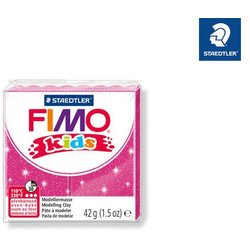 Modelliermasse Fimo kids glitter pink