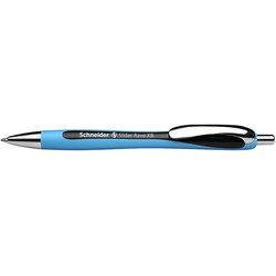 Kugelschreiber Slider Rave XB mit Viscoglide-Technologie cyan/schwarz