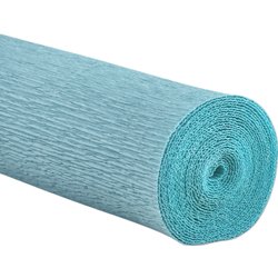 Gärtnerkrepp 50cmx250cm hellblau