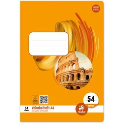 Vokabelheft Style 80g A4 40Bl #54 dreispaltig liniert