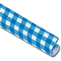 Tischtuchpapier Staufen 2041 50g 100cm 10m blau/weiß kariert