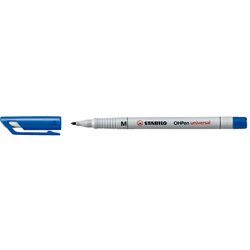 Folienschreiber Stabilo 853/41 OHPen universal medium wasserlöslich blau