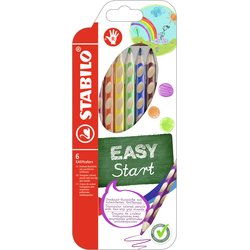 Farbstift EASYcolors Rechtshänder 6St im Kartonetui