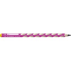 Stabilo Easygraph ergonomischer Dreikantbleistift HB Linkshänder pink