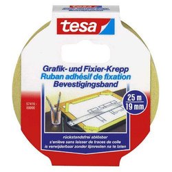 Grafik- & Fixierkrepp Tesa 57416 25m/19mm