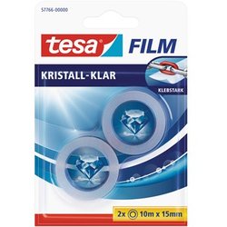 Klebefilm tesa kristall-klar auf Blisterkarte