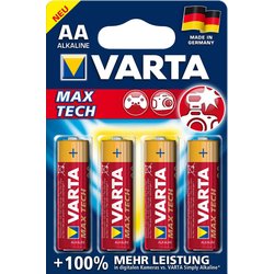 Batterie Varta 4706110404 MaxTech Alkali-Mangan Mignon AA 1,5V