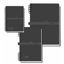 Telefon-Ringbuch DIN A7 mit Spiralbindung
