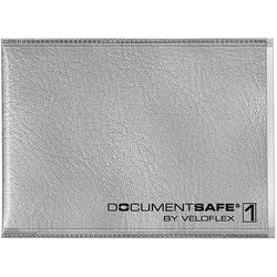 Ausweishülle Document Safe silber