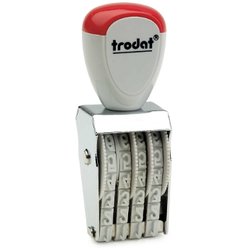 Nummernstempel 5x16mm 4-stellig