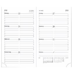 Taschenkalender-Ersatzeinlage für Taschenkalender 560